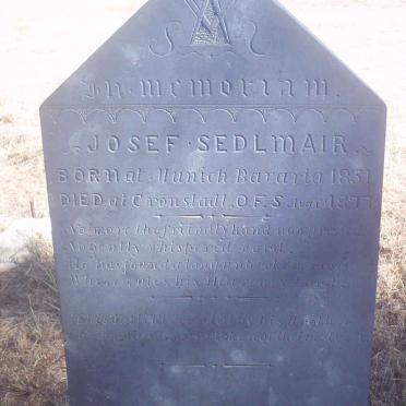SEDLMAIR Josef 1851-1877