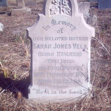 VELS Sarah Jones nee HUGHES -1896