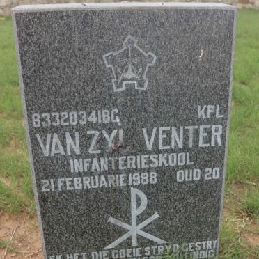 VENTER Van Zyl -1988