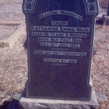 WARE Katharine Emma -1932