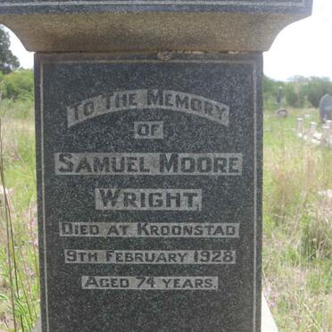 WRIGHT Samuel Moore -1928