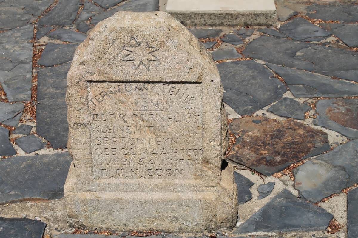 SERFONTEYN Durk Cornelius Kleinsmit 1900-1901