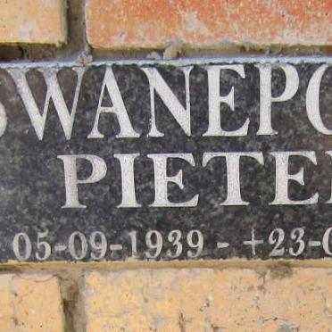SWANEPOEL Pieter 1939-2018
