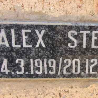 STEYN Alex 1919-2010