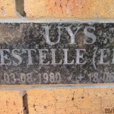 UYS Estelle nee ELS 1980-2017