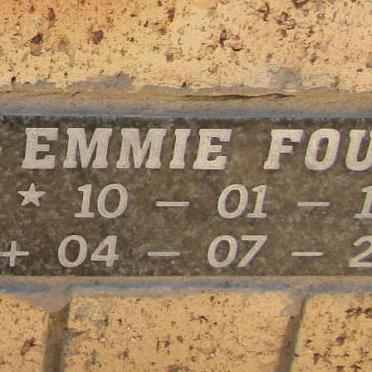 FOURIE Emmie 1958-2003