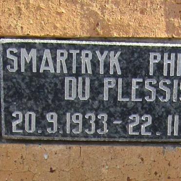 PLESSIS Smartryk Phillipus, du 1933-2006