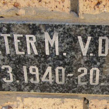 SPUY Peter M., v.d. 1940-2010