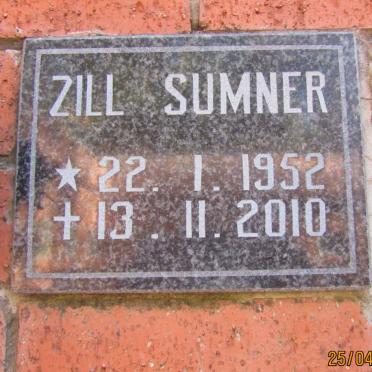 SUMNER Zill 1952-2010