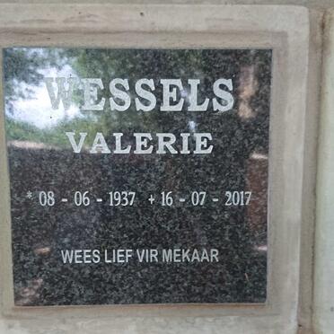 WESSELS Valerie 1937-2017