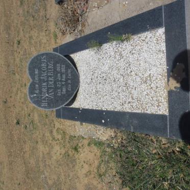 BERG Hendrik Jacobus, van der 1969-1969