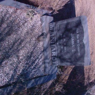 BERNHARDT Johanna C. 1943-1973