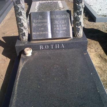 BOTHA Wilhelmina Jacoba 1949-1966