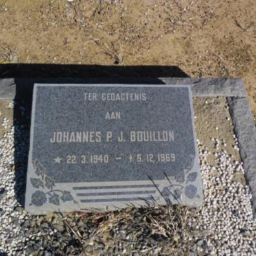 BOUILLON Johannes P.J. 1940-1969