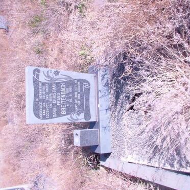 BREITENBACH Daniel Christiaan Frans 1918-1981