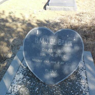 BRUIN H.M.J., de 1901-1972