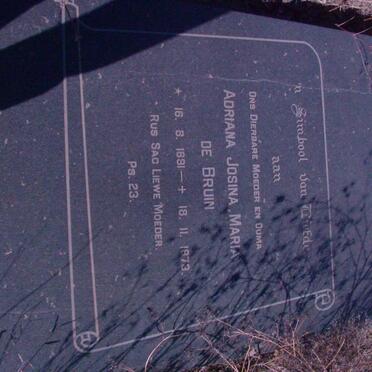 BRUIN Adriana Josina Maria, de 1891-1973