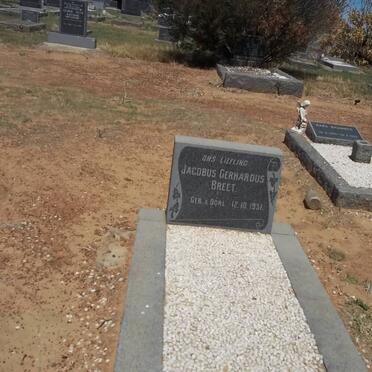 BREEDT Jacobus Gerhardus 1951-1951