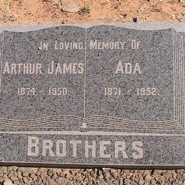 BROTHERS Arthur James 1874-1950 &amp; Ada 1871-1952