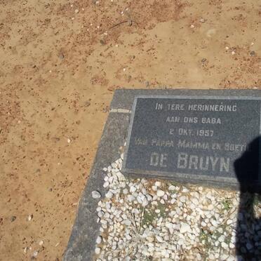 BRUYN ?, de -1957