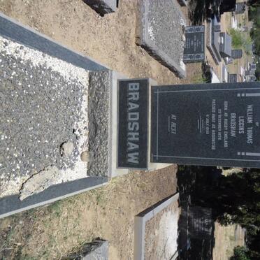 BRADSHAW William Thomas Liggins 1878-1950