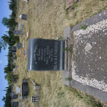 BRACKENRIDGE William and Nora Barrie WALKER