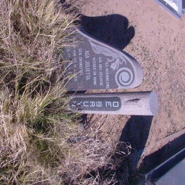 BRUYN Ada Julietta, de