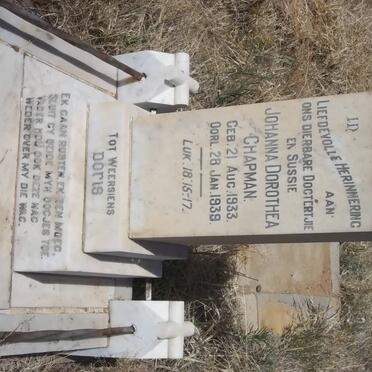 CHAPMAN Johanna Dorothea 1933-1939