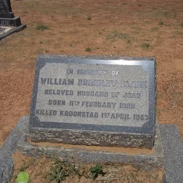 CLARK William Brindley 1908-1953