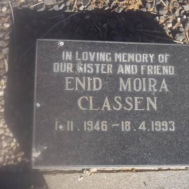 CLASSEN Enid Moira 1946-1993