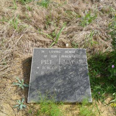 CROUS Piet 1913-1990 &amp; Madge 1924-19?6