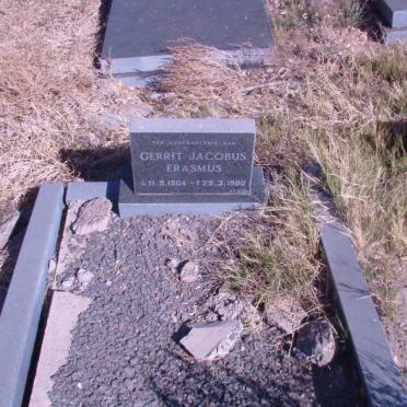 ERASMUS Gerrit Jacobus 1904-1980