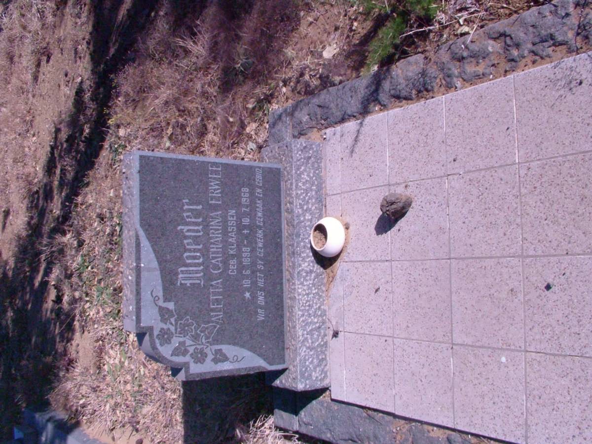 ERWEE Aletta Catharina geb KLAASSEN 1898-1968