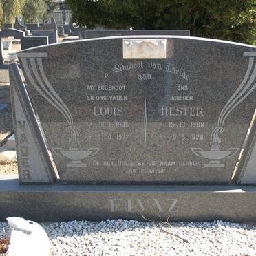 FIVAZ Louis 1905-1977 &amp; Hester 1909-1978