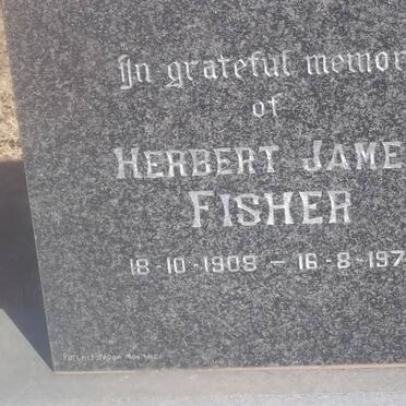 FISHER Herbert James 1908-1974