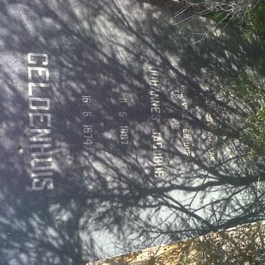 GELDENHUIS Johannes Jacobus 1887-1974