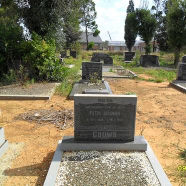 GOUWS Pieter Johannes 1932-1978