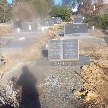 GOUWS Johannes J. 1900-1976 &amp; Susanna M. 1911-1999