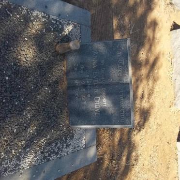 GROVE Anna Evelyn nee BARNARD -1971