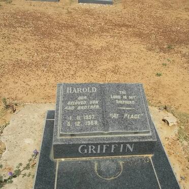 GRIFFIN Harold 1957-1968