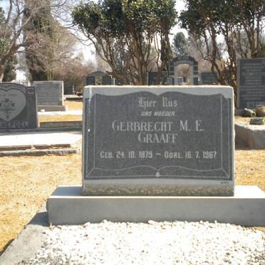 GRAAFF Gerbrecht M.E. 1879-1967