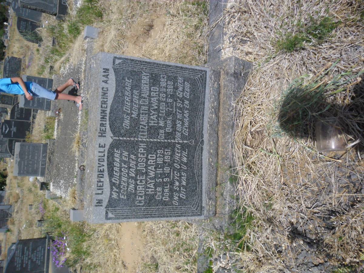 HAYWARD George Joseph 1879-1951 &amp; Elizabeth Clauberry McLEOD 1883-1968