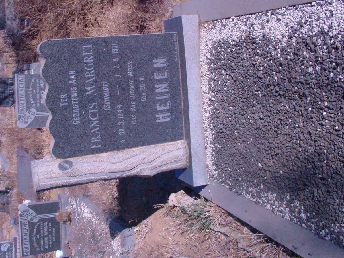 HEINEN Francis Margret nee SCHMIDT 1944-1071