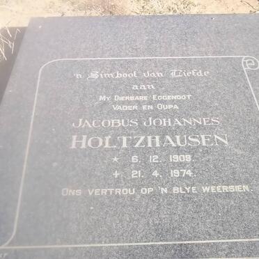 HOLTZHAUSEN Jacobus Johannes 1909-1974