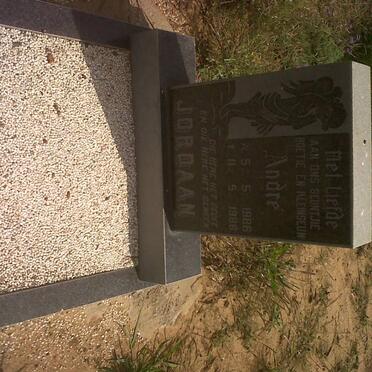 JORDAAN Andre 1986-1986