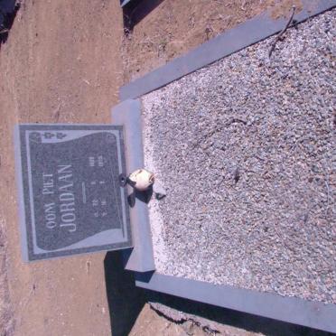 JORDAAN Piet 1899-1975