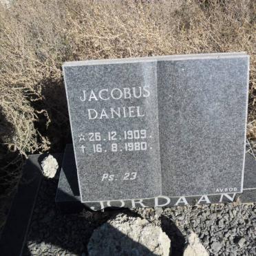JORDAAN Jacobus Daniel 1909-1980