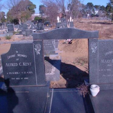 KENT Alfred C. 1898-1971 &amp; Mary E.H. VERMEULEN 1900-1969