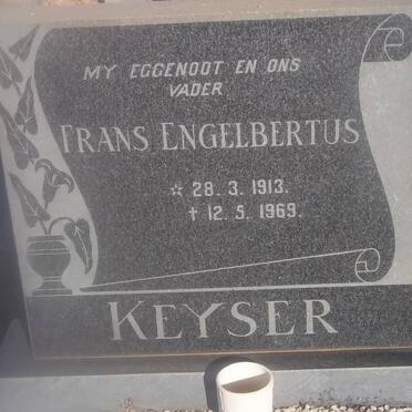 KEYSER Frans Engelbertus 1913-1969