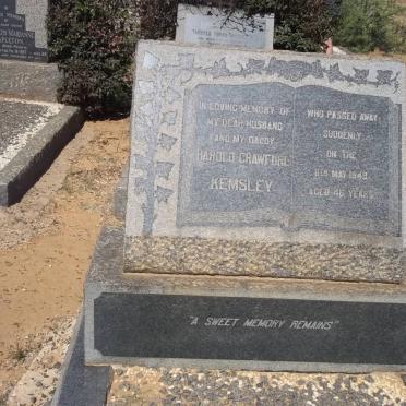 KEMSLEY Harold Crawford -1949